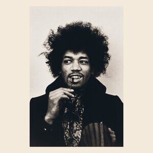 Jimi Hendrix Classic Rock Star Band Poster_ 166